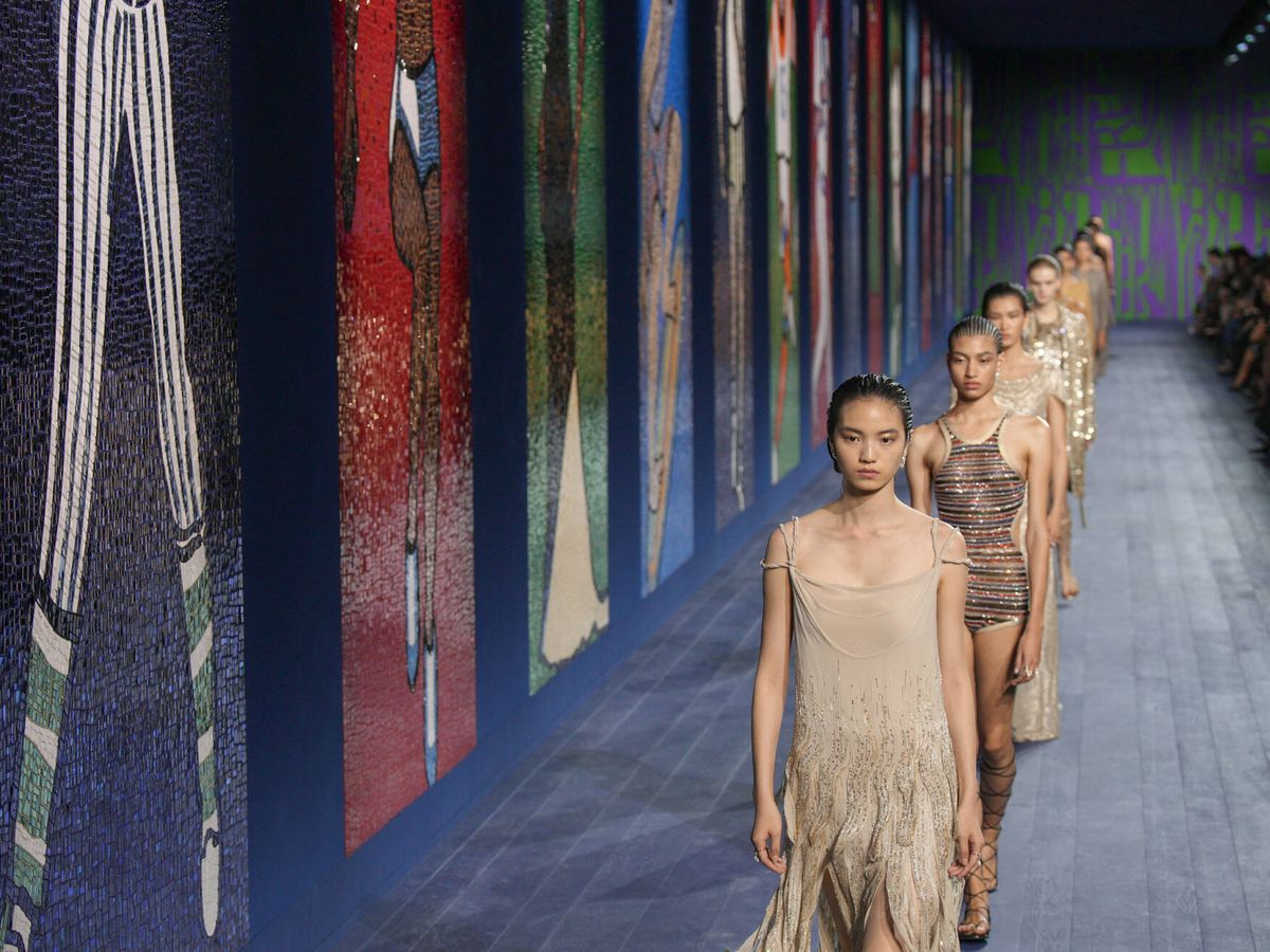 Foto: El desfile de Dior. (Launchmetrics Spotlight)