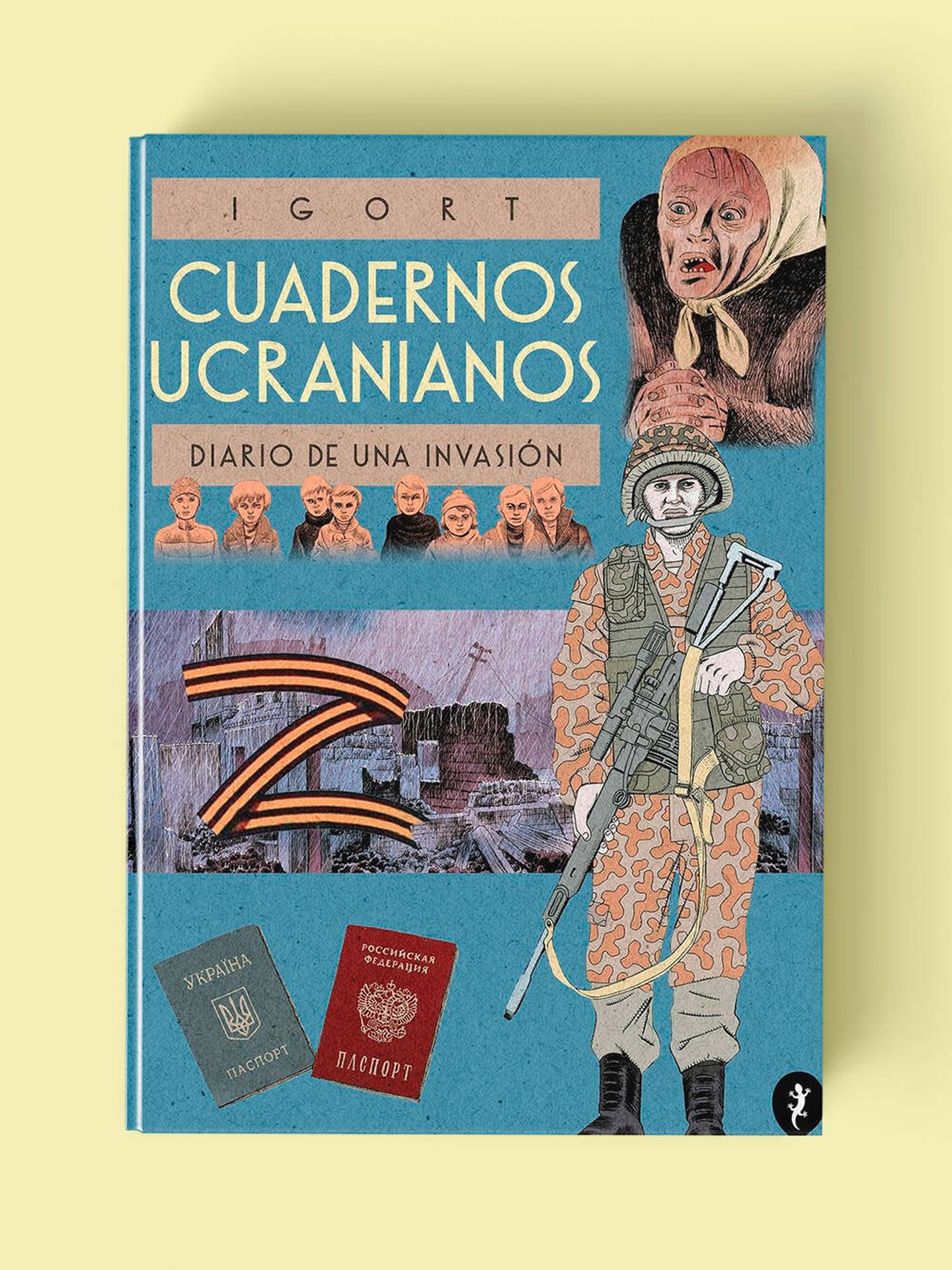 'Cuadernos ucranianos. Diario de una invasión' de Igort. (Salamandra Graphic)