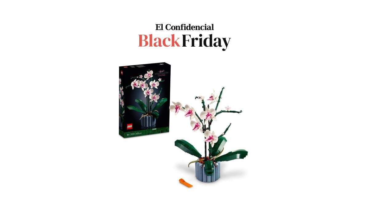 ¡Descuento imperdible! LEGO 10311 Icons Orquídeas en oferta por Black Friday