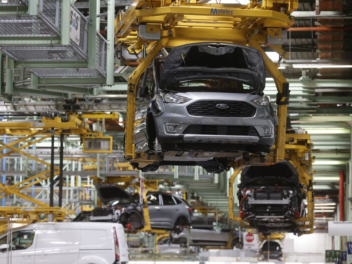 Foto: Imagen de la fábrica de Ford en Almussafes. (EFE/Kai Forsterling)
