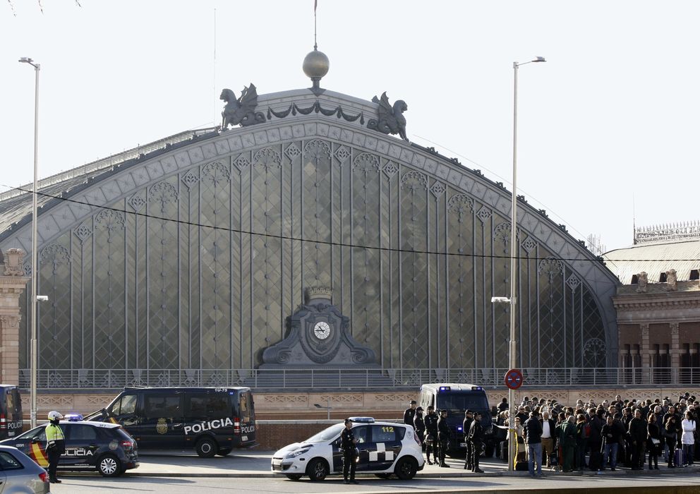 Foto: La estación de Atocha fue desalojada el 2 de enero. (Efe)