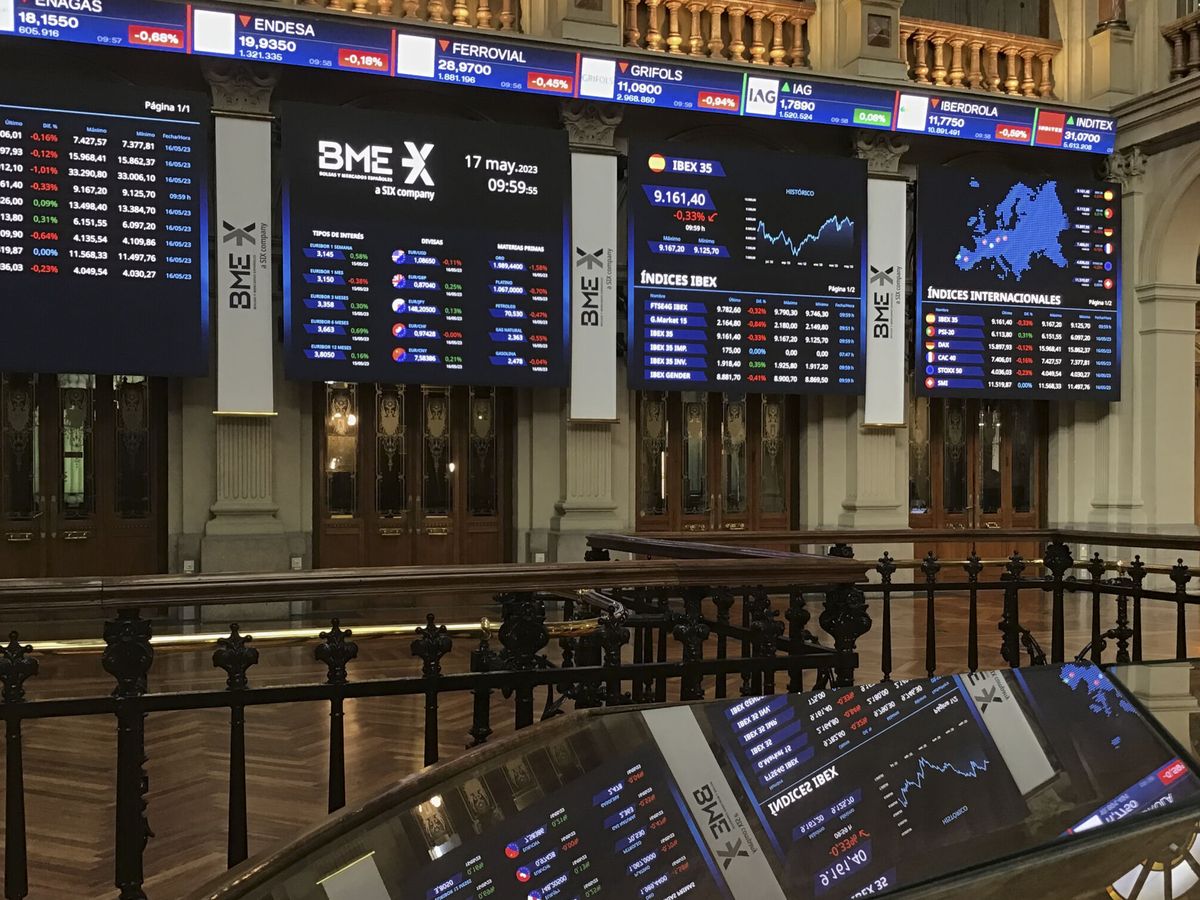 herir ruido Surtido Bolsa e Ibex 35, en directo | Wall Street cierra en rojo ante la pausa para  un acuerdo del techo de deuda en EEUU