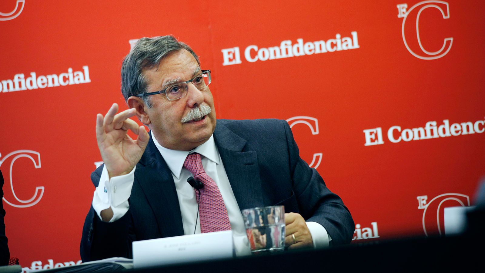 Foto: José Folgado, presidente de Red Eléctrica. (E. Villarino)