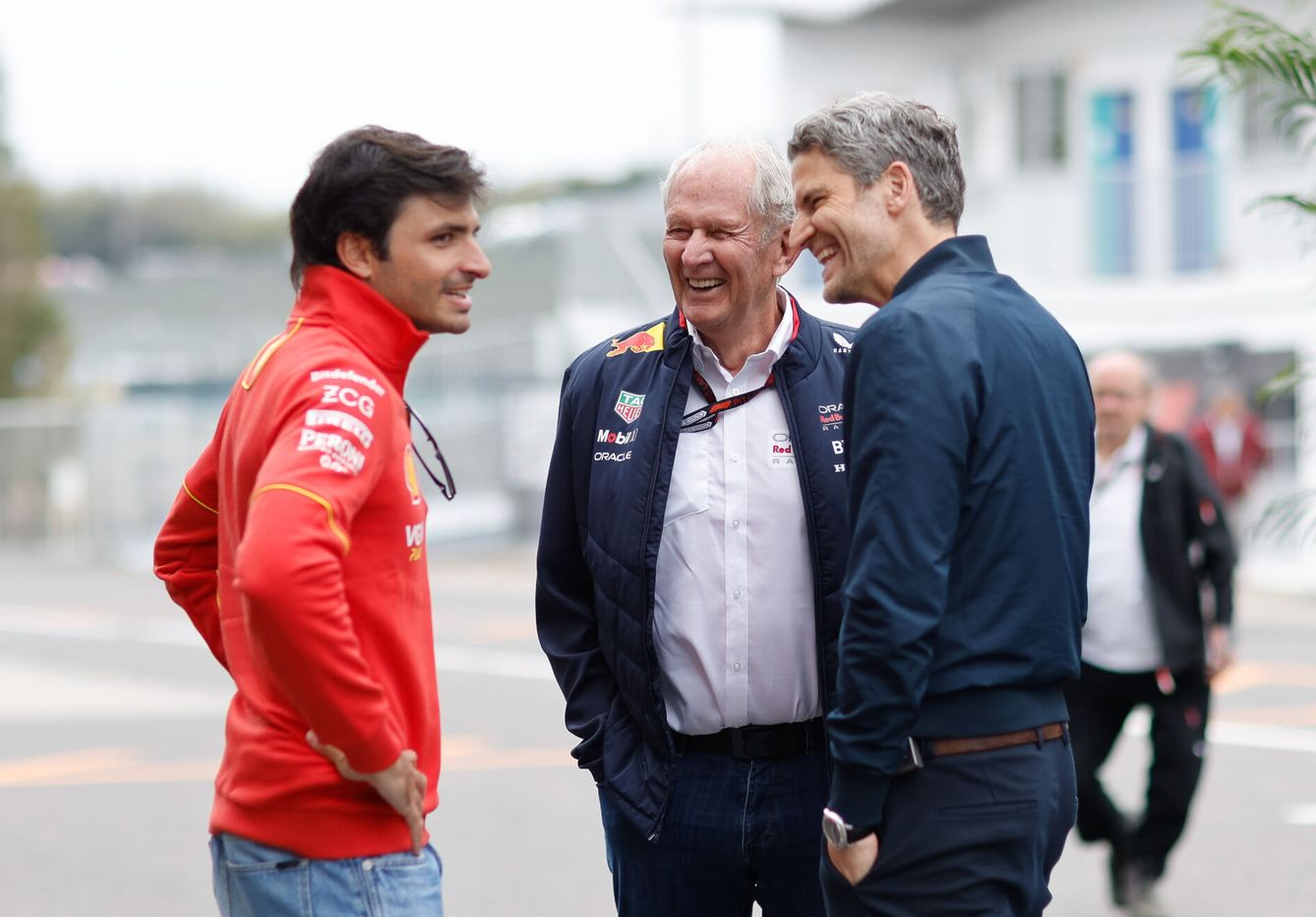 Horner considera a Sainz en Red Bull, aunque Marko parece apostar por Pérez (DPPIAFP7/Frédéric Le Floc'h)