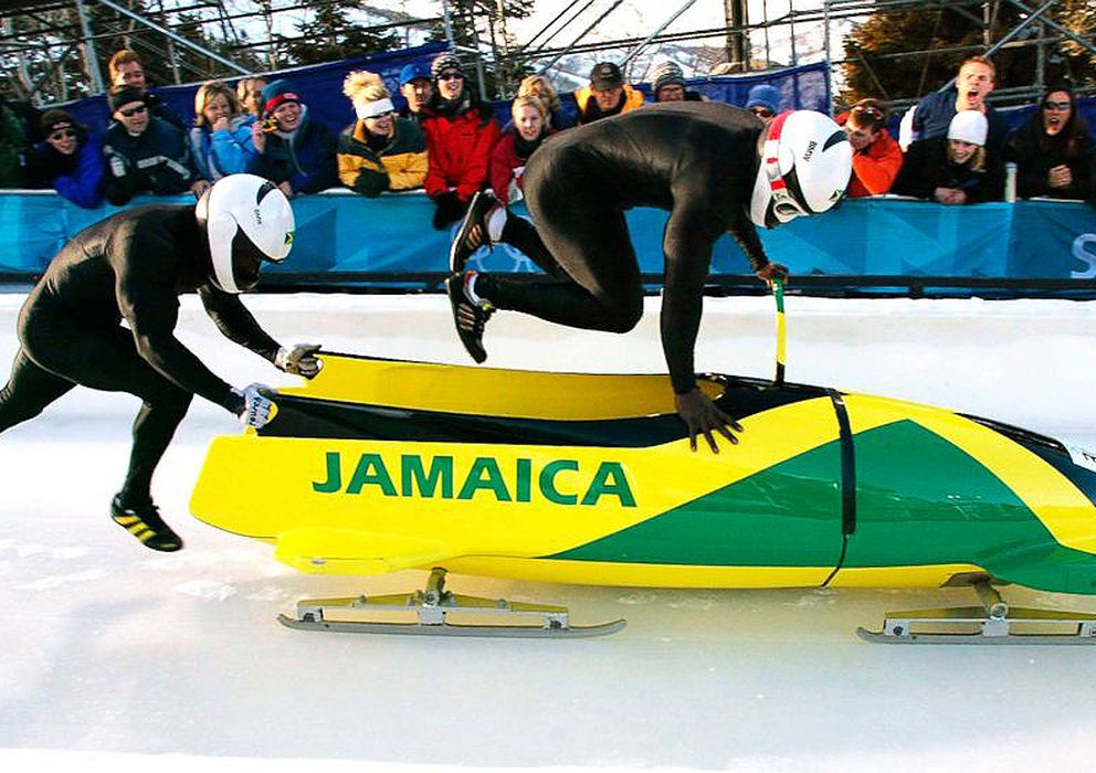 Foto: El equipo de bobsleigh a dos de Jamaica estará en los Juegos Olímpicos de Sochi 2014.