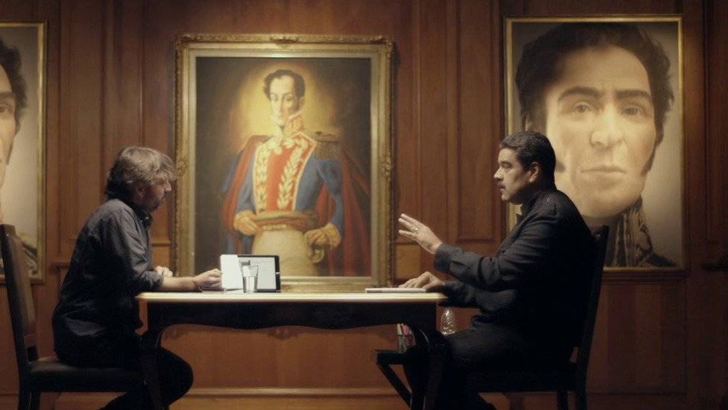 Jordi Évole entrevista a Nicolás Maduro. (Atresmedia)
