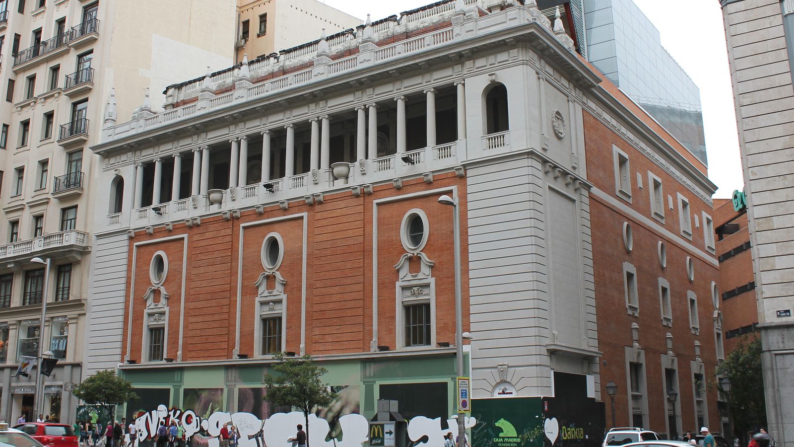 Foto: Edificio del Palacio de la Música, ubicado en la Gran Vía de Madrid