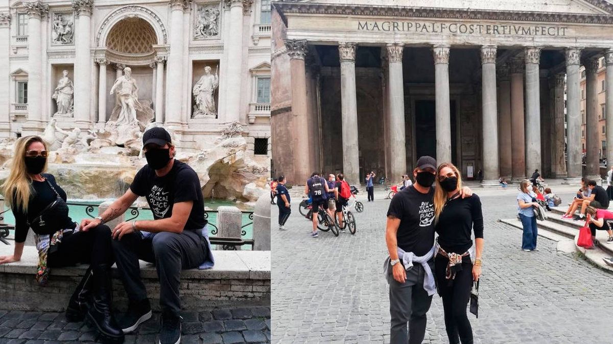 Francesco Totti consigue hacer turismo por Roma durante la pandemia del coronavirus