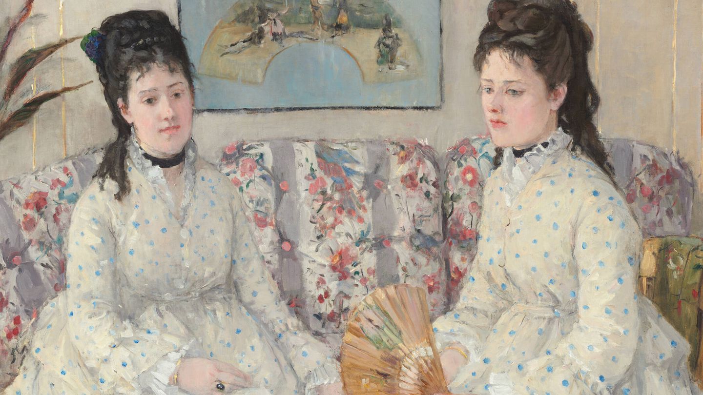 Berthe Morisot. 'Las hermanas', 1869. (National Gallery of Art, Washington)