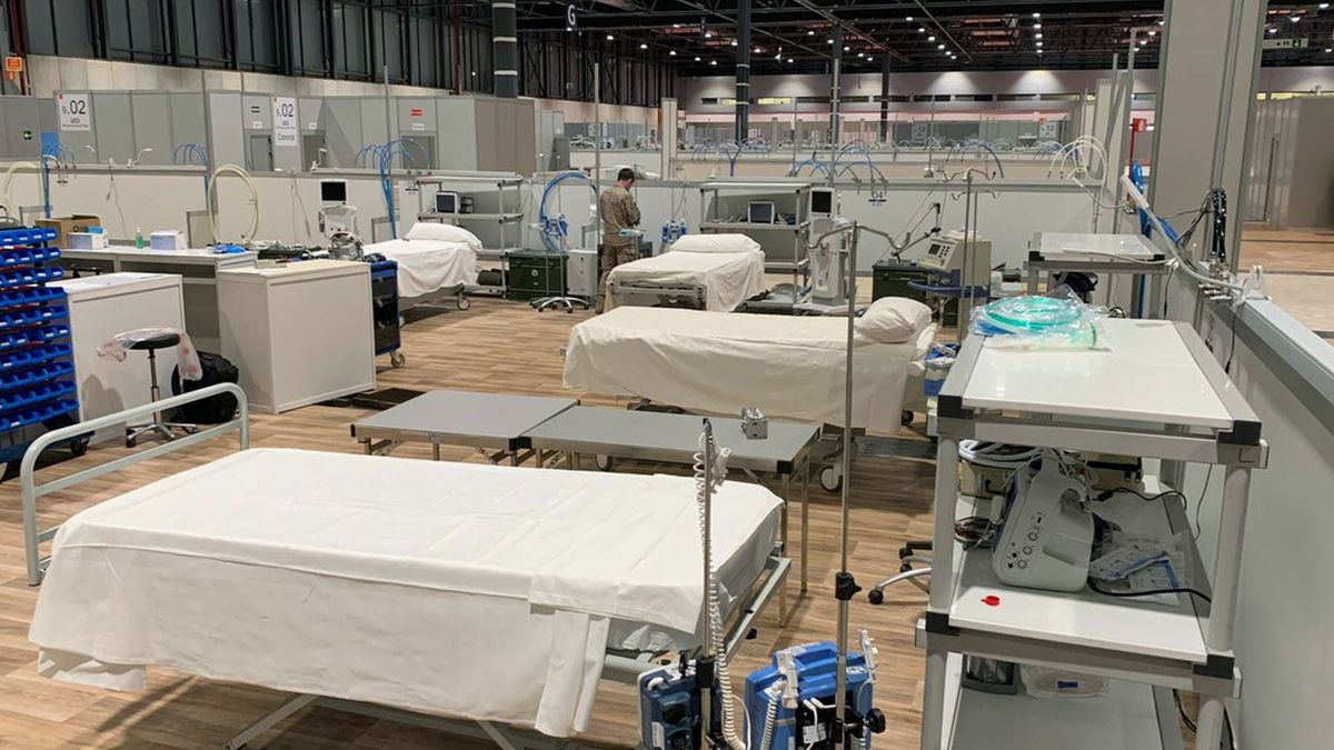Madrid espera abrir el lunes un nuevo pabellón del hospital de campaña de Ifema