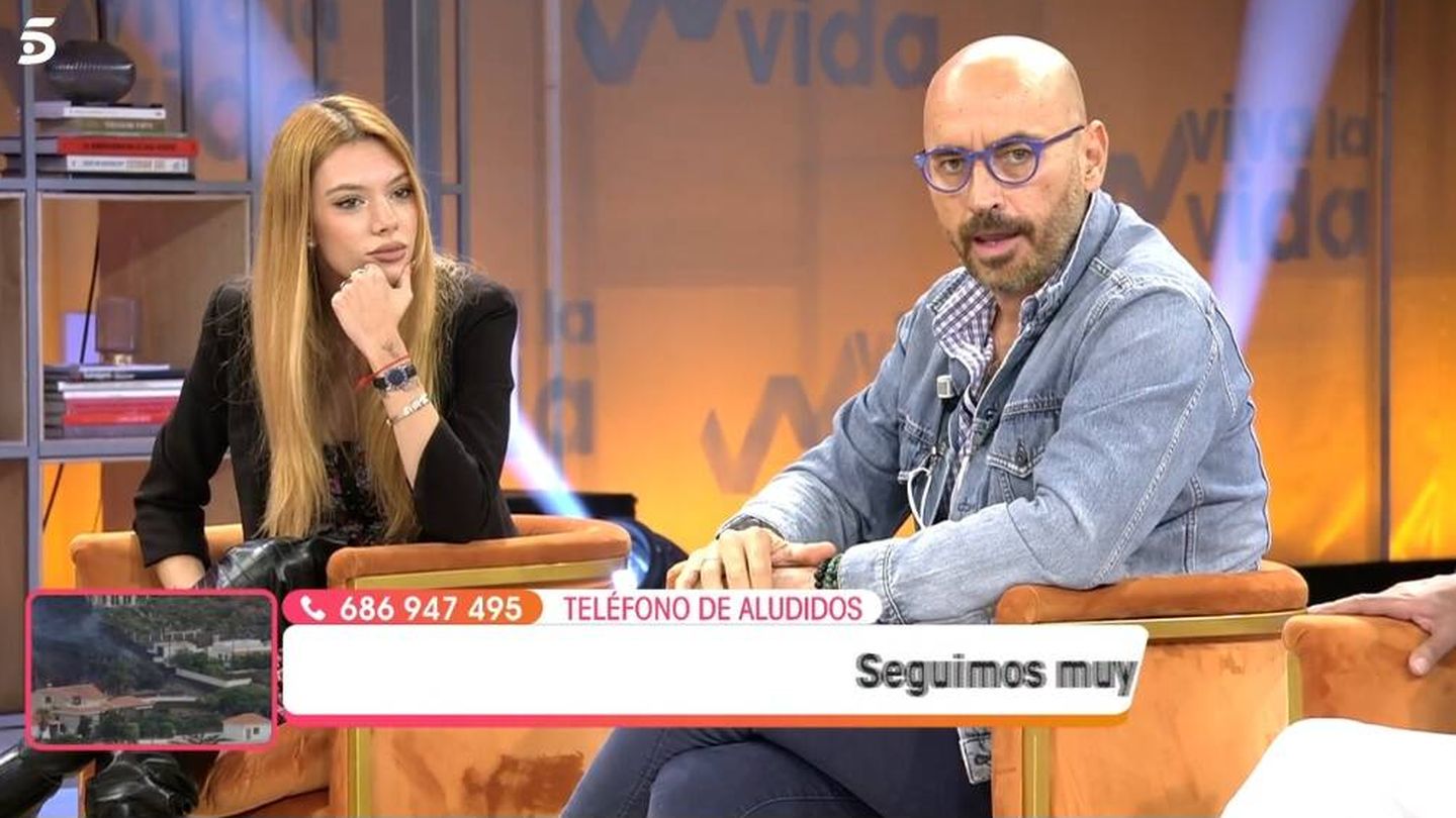 Alejandra y Diego, en 'Viva la vida'. (Telecinco).