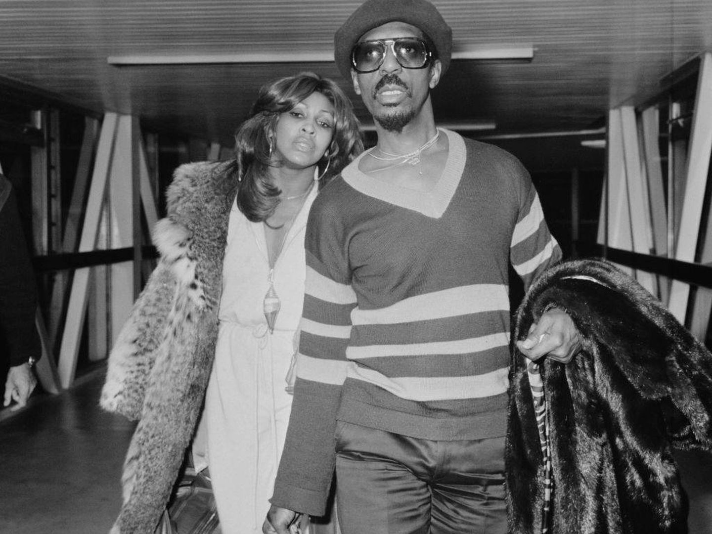 Ike y Tina Turner, en una imagen de archivo de 1975. (Getty)