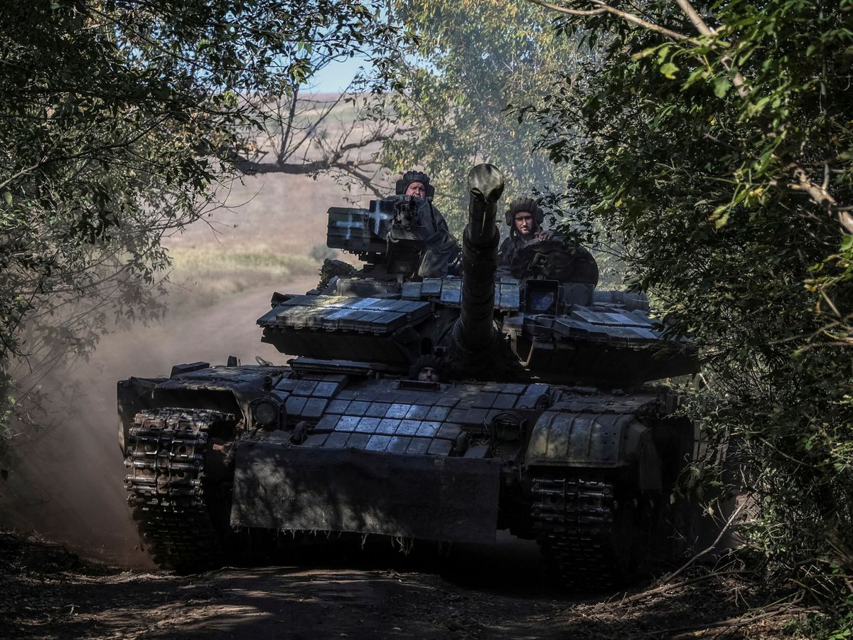 Foto: Soldados ucranianos en la región de Donetsk el 28 de septiembre. (Reuters/Oleksandr Ratushniak)