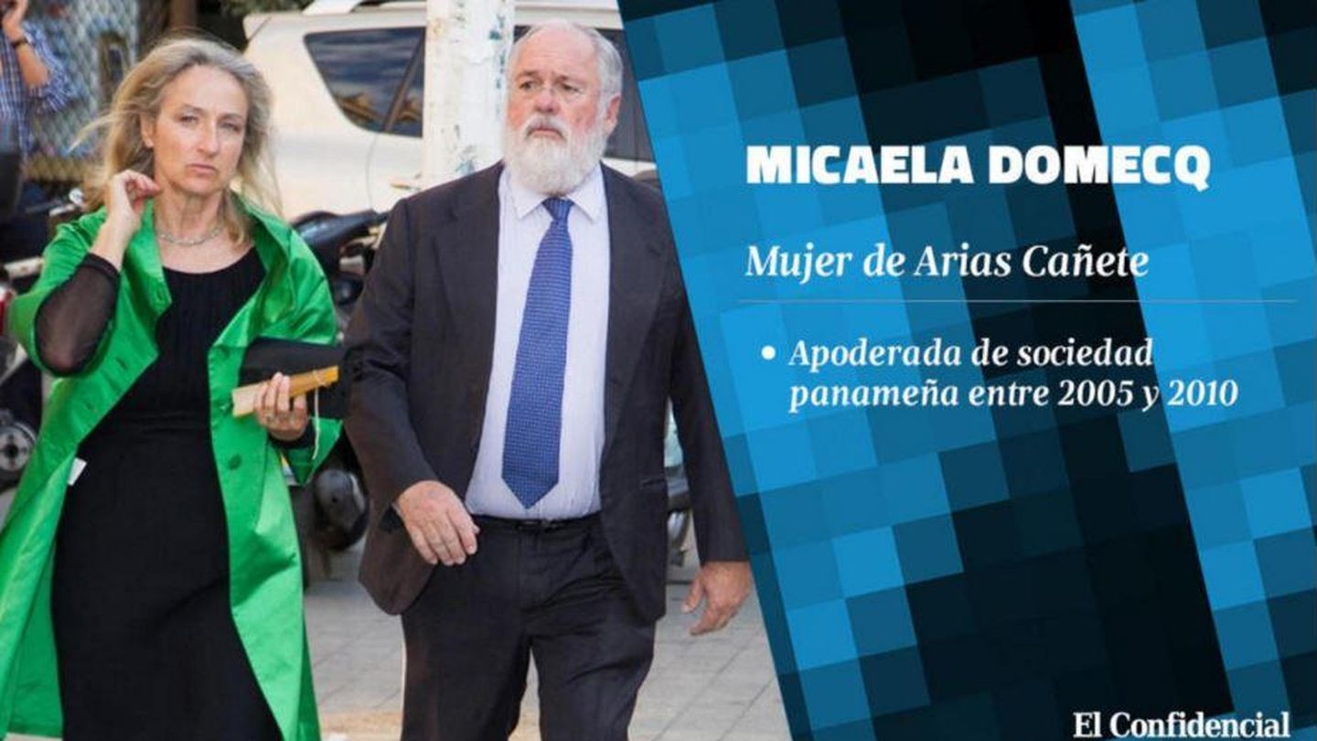 Micaela Domecq y su esposo, el exministro Arias Cañete.