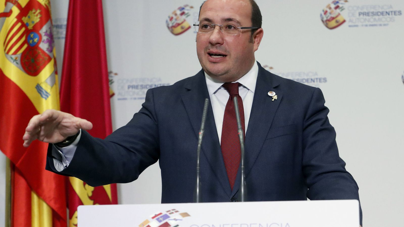 Foto: El presidente de Murcia, Pedro Antonio Sánchez. (EFE)