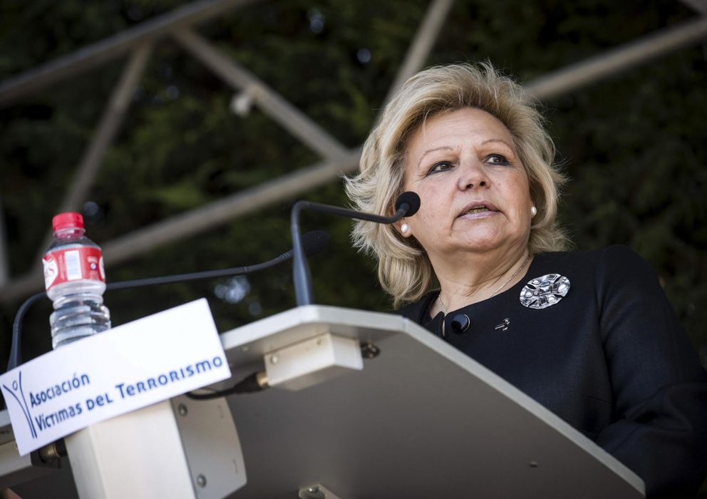 Foto: La presidenta de la Asociación de Víctimas del Terrorismo (AVT), Ángeles Pedraza. (EFE)