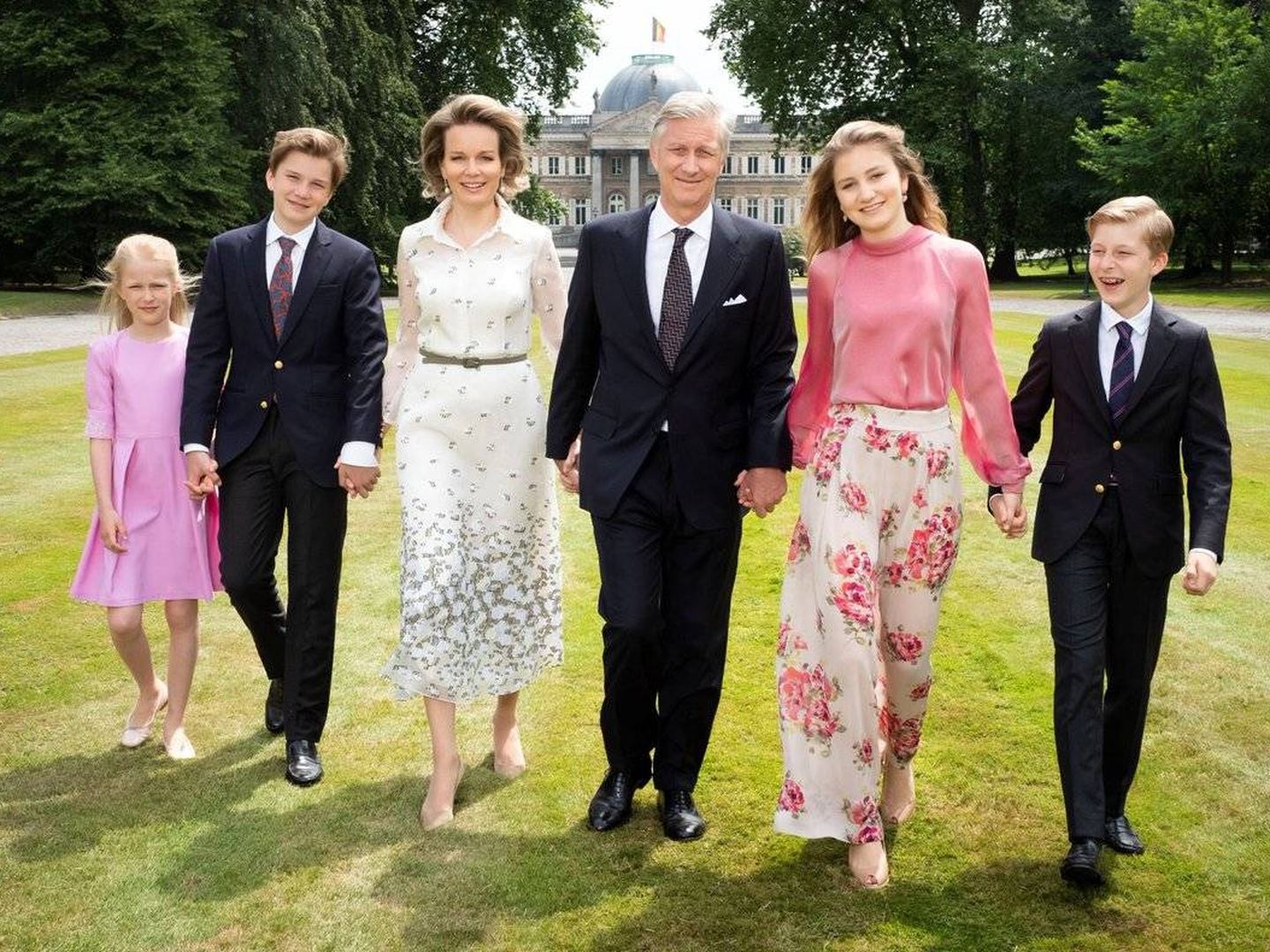 La familia real belga. (Belgische Monarchie)