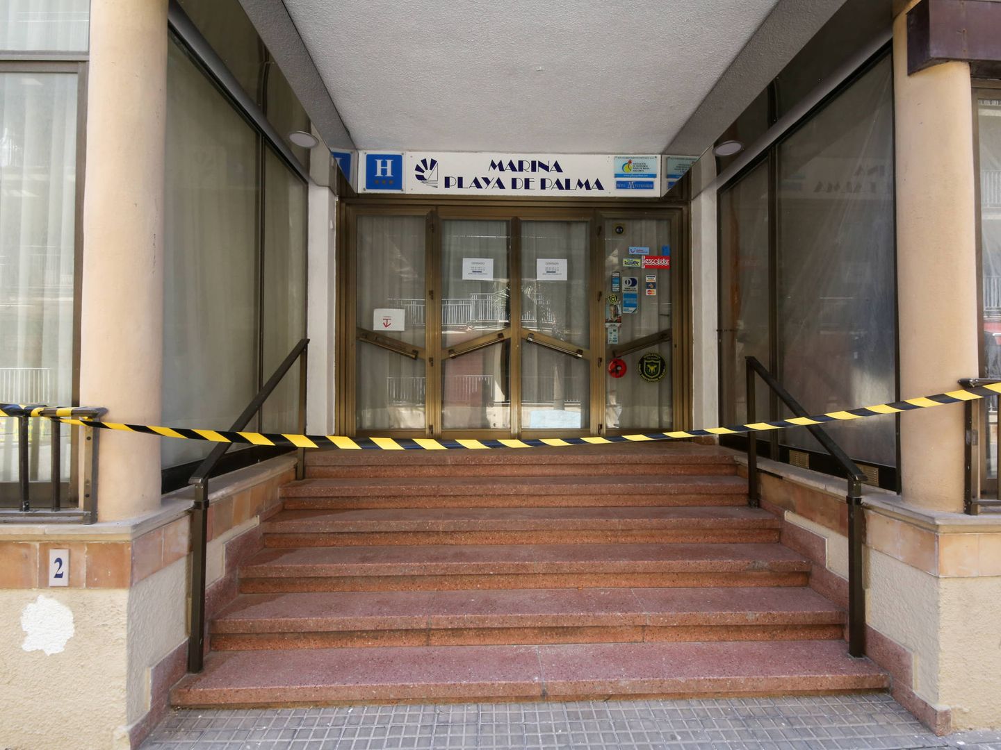 Uno de los innumerables hoteles cerrados en Mallorca. (D.B.)