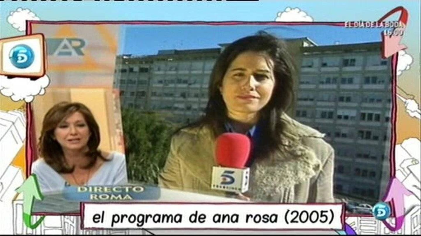 Isabel Jiménez, en una intervención en 'El programa de Ana Rosa' de Telecinco en 2005. (Cortesía)