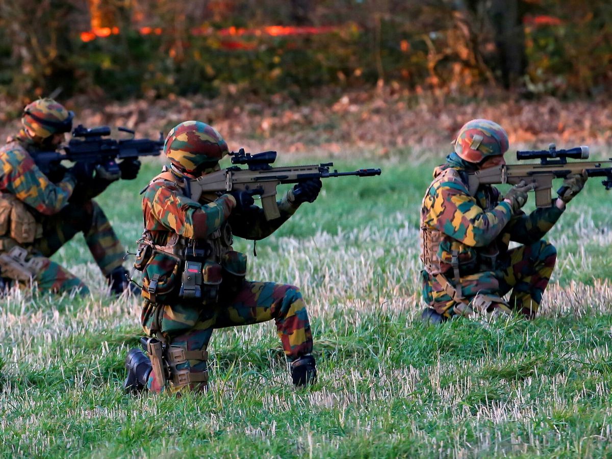 Foto: Fuerzas especiales belgas durante un ejercicio militar en 2016. (Reuters)