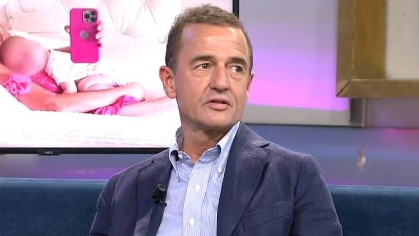 Alessandro Lequio, durante un programa en Telecinco. (Mediaset)