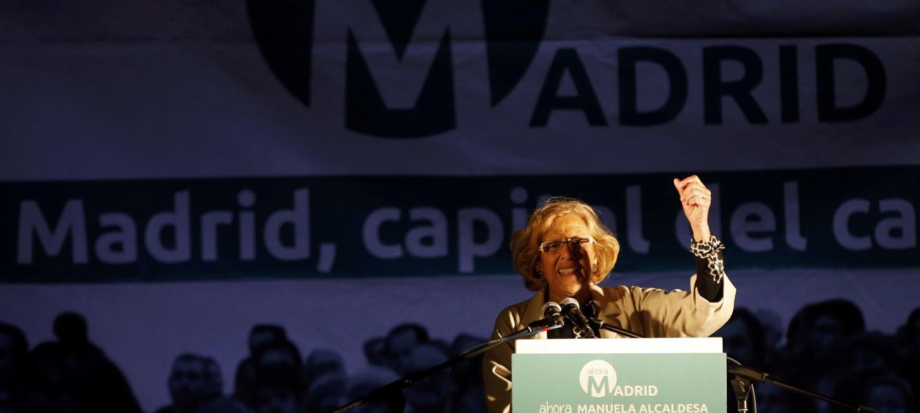 Frenar a Manuela Carmena, candidata de Ahora Madrid, objetivo prioritario para Aguirre. (Reuters)