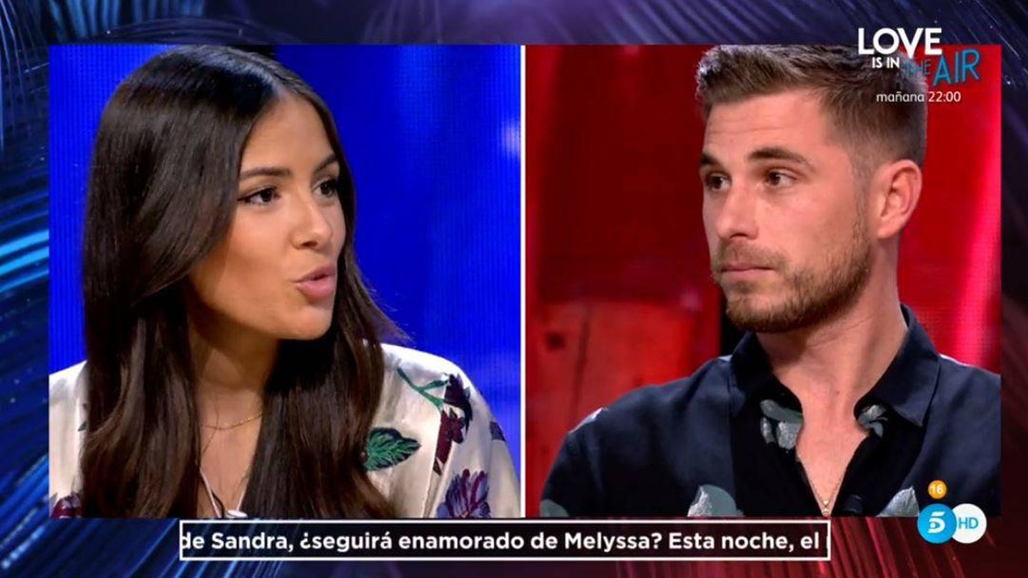 Melyssa Pinto y Tom Brusse, de 'Tentaciones'. (Mediaset España)