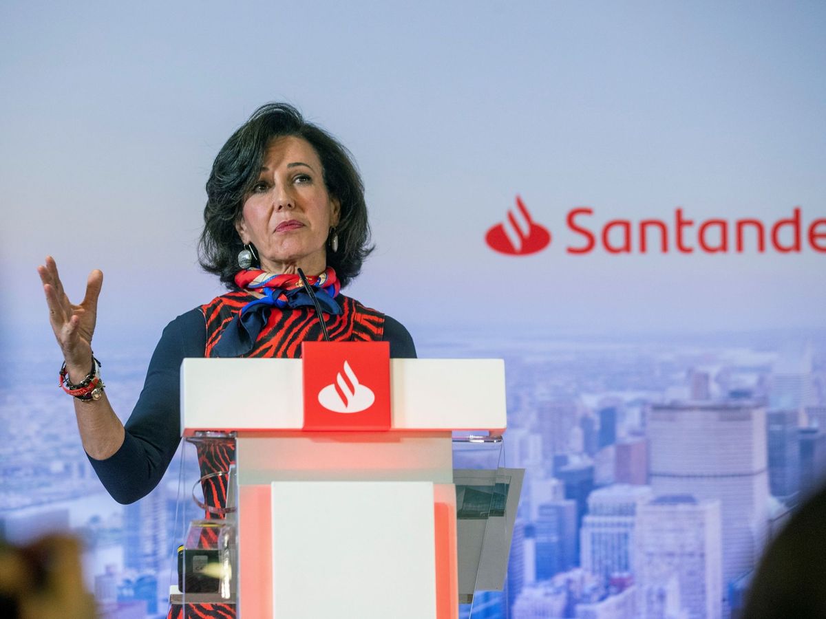 Foto: Ana Botín, presidenta de Banco Santander. (EFE)