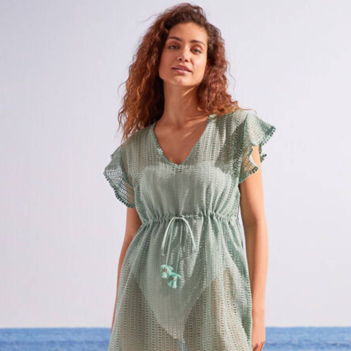 Los vestidos calados necesitas ir a la playa: Zara a H&M