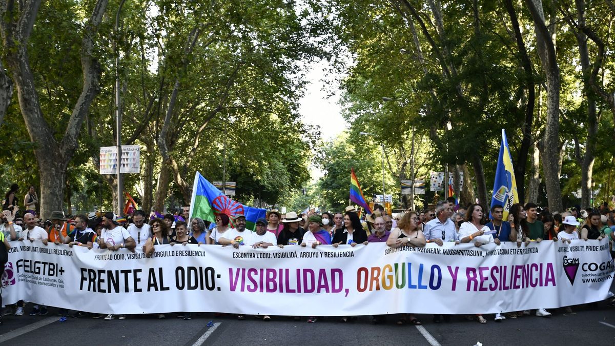 Madrid recupera su Orgullo con la marcha menos polémica de los últimos años