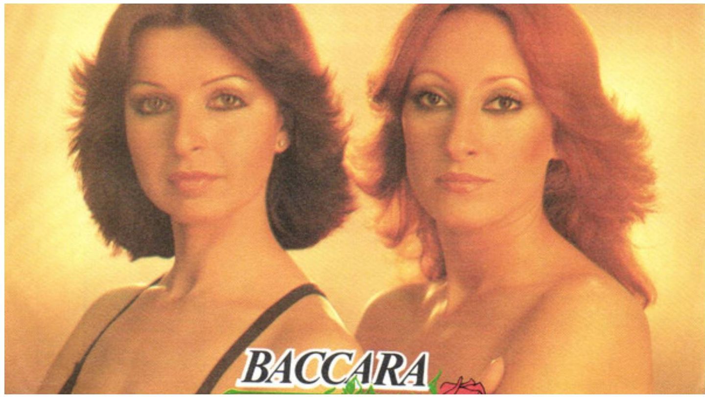 Portada de su single Baccara ?– Mad In Madrid / Love You Til I Die para Japón. (RCA)