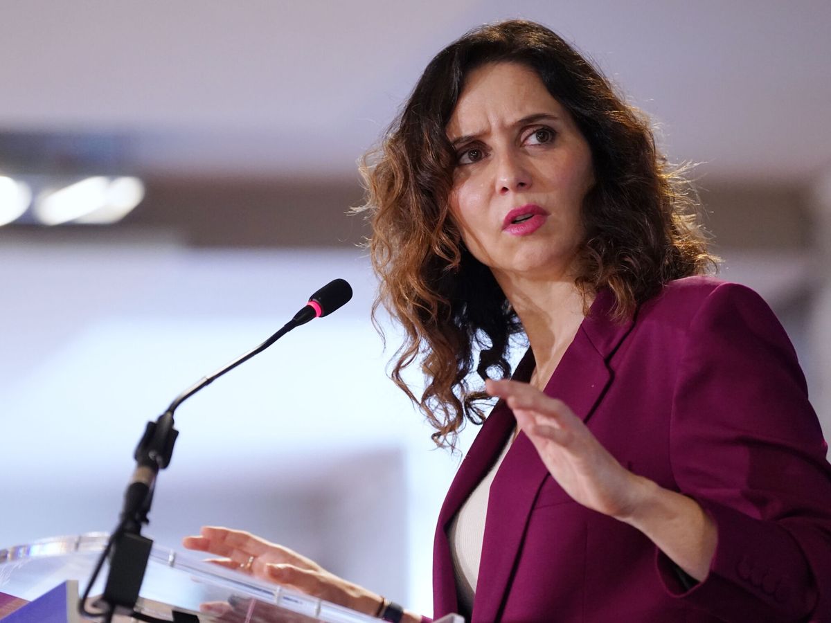 Foto: La presidenta de la Comunidad de Madrid, Isabel Díaz Ayuso. (EFE/Nacho Gallego)