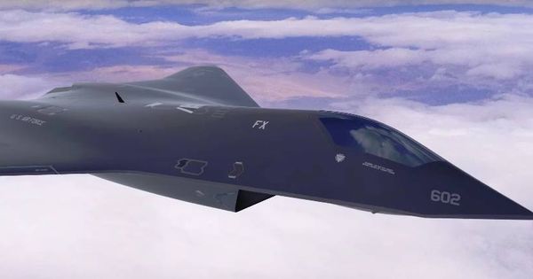 Foto: Recreación de cómo será el futuro caza de 6ª generación de EEUU. (Imagen: US Air Force/YouTube)