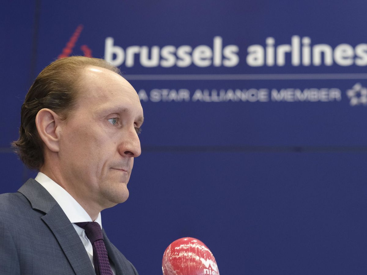 Foto: CEO de Brussels Airlines, Dieter Vranckx (Reuters)