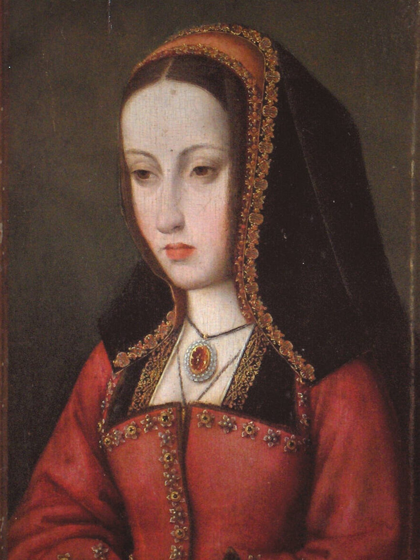 Retrato de Juana I de Castilla del 1500.
