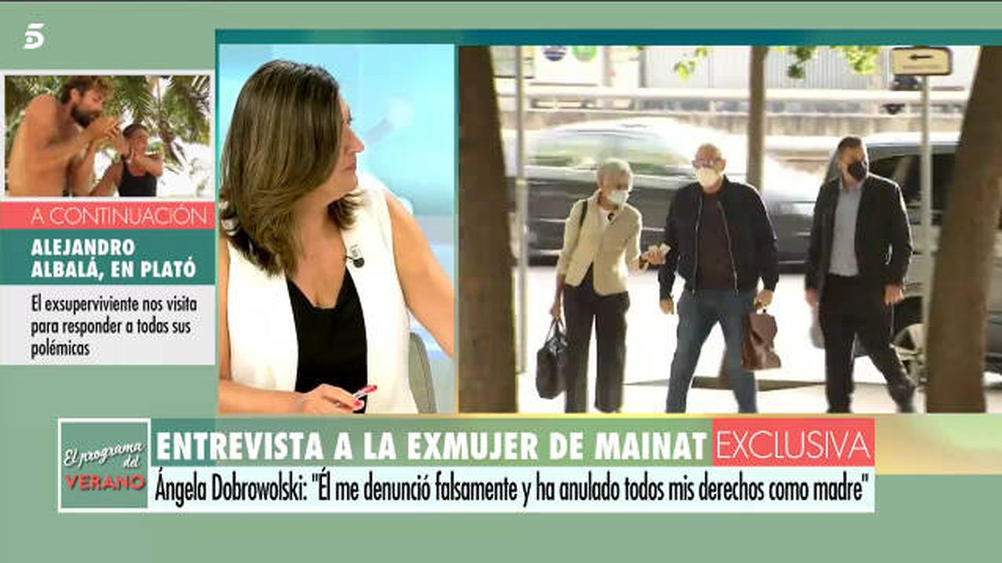 Cruz Morcillo, en 'El programa del verano'. (Telecinco)