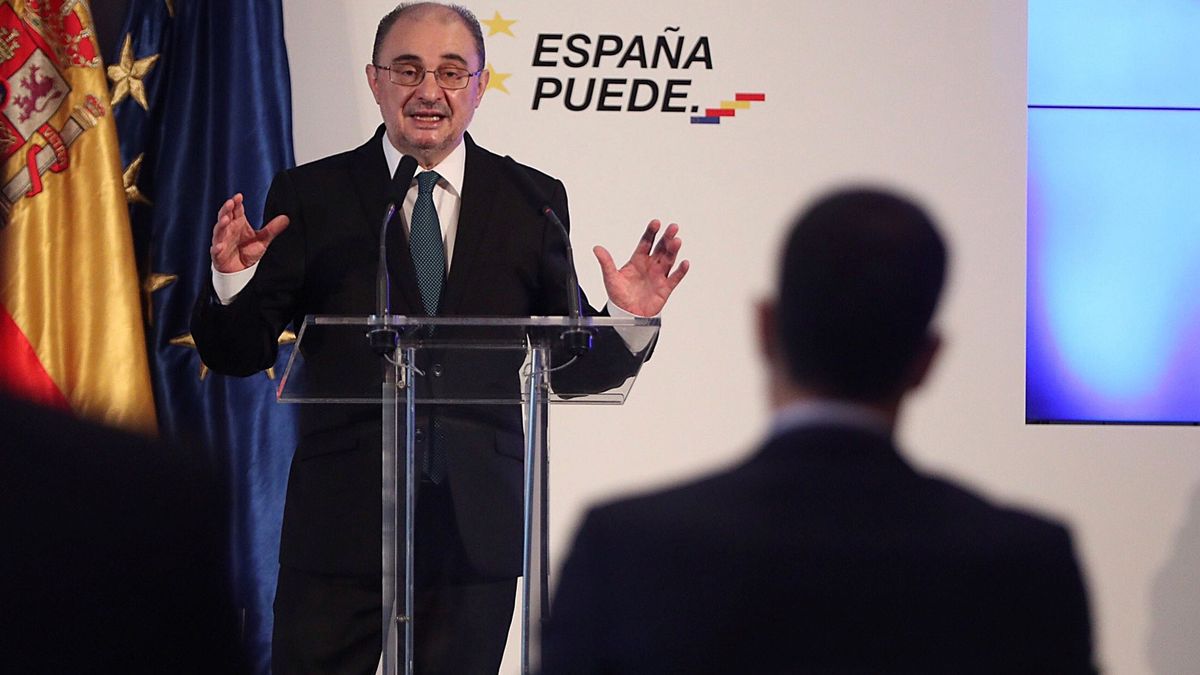 El presidente de Aragón recibe el alta tras cuatro días ingresado por un pico de fiebre