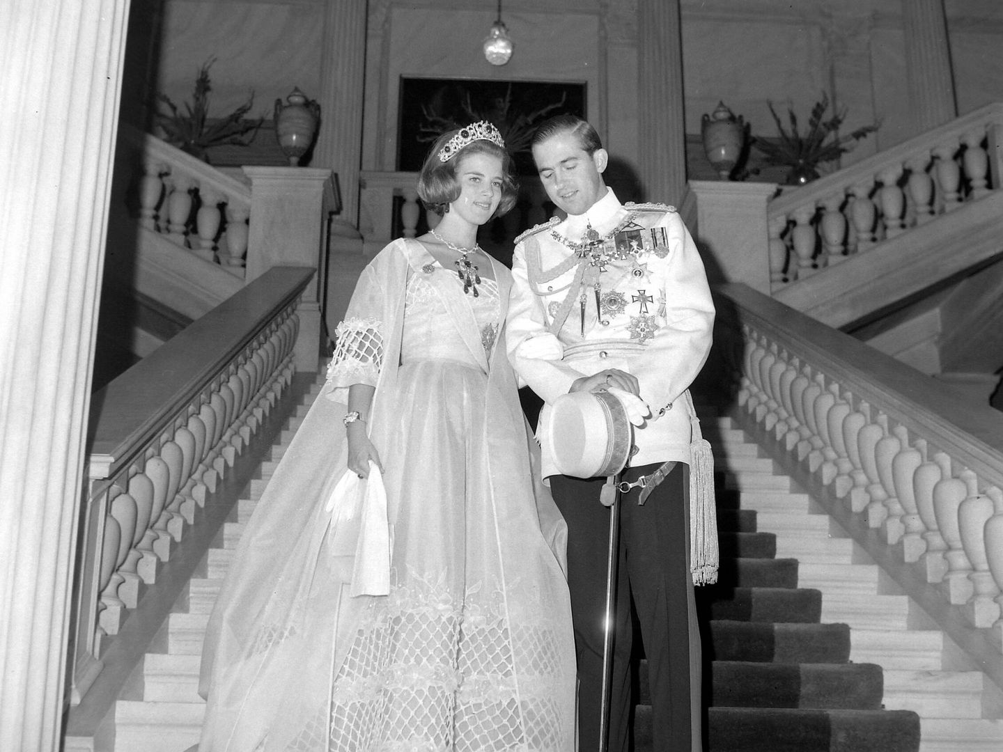 Constantino y Ana María la noche antes de su boda. (CP)
