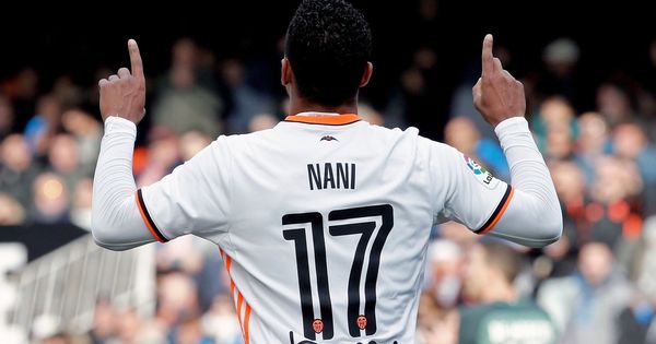 Foto: El rendimiento de Nani en el Valencia está dejando mucho que desear. (EFE)