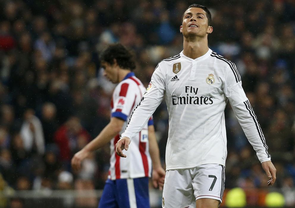 Foto: Cristiano Ronaldo, durante el derbi del pasado jueves (Reuters)