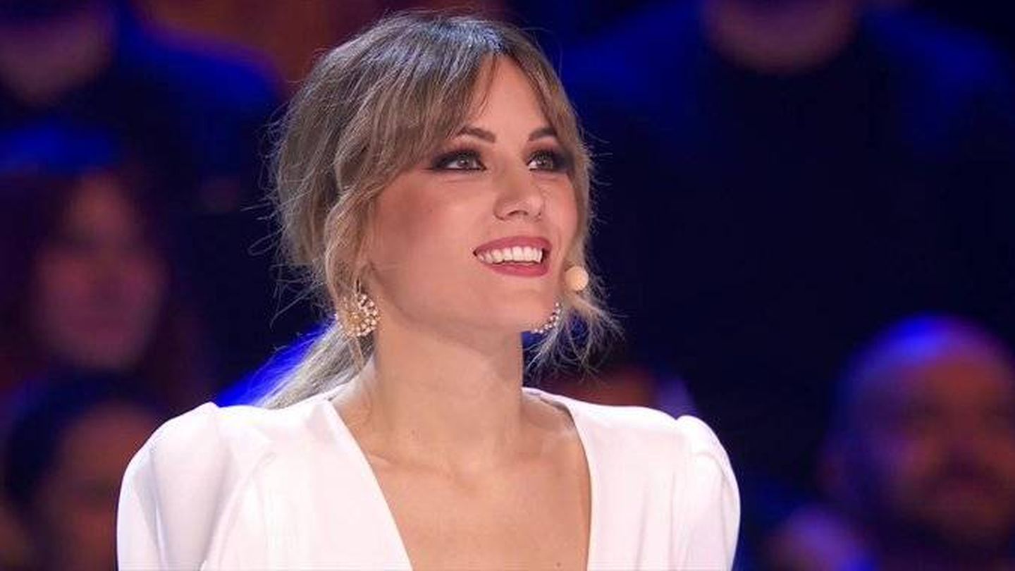 Edurne, en 'Got Talent España'. (Telecinco)