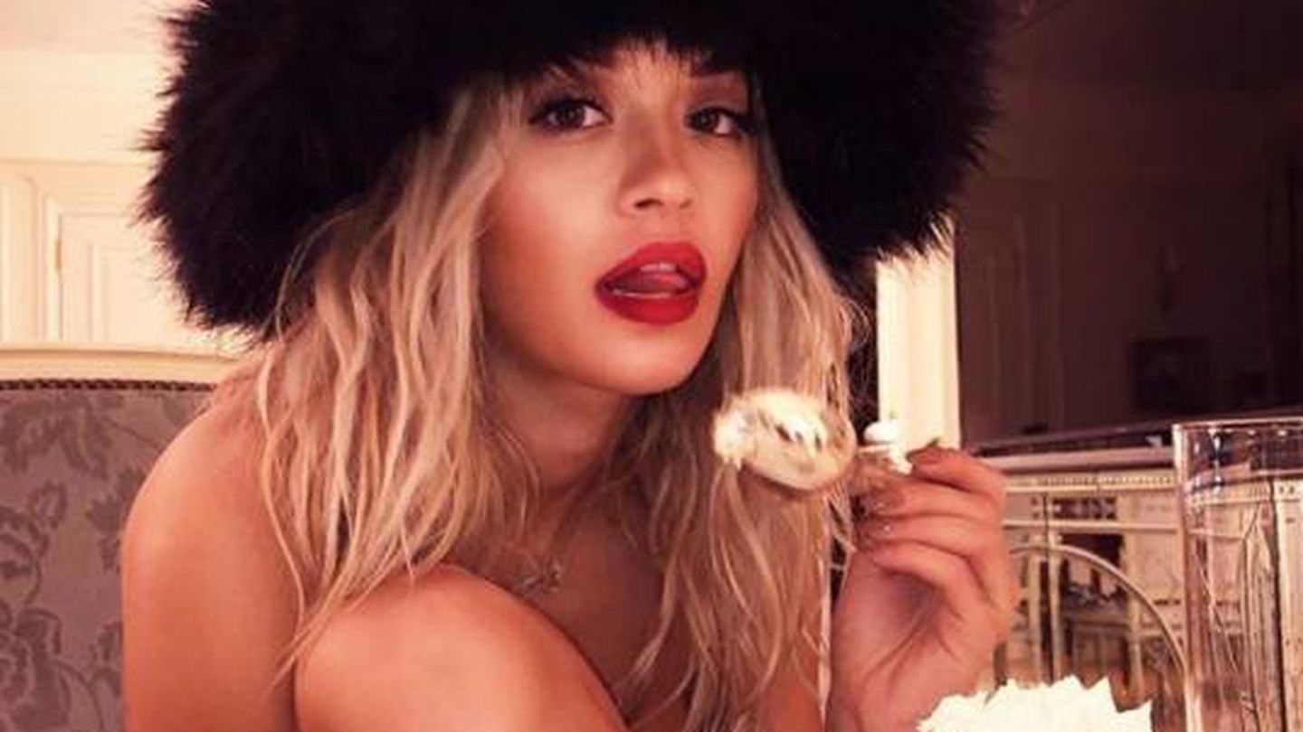 Rita Ora en una foto reciente de su Instagram.