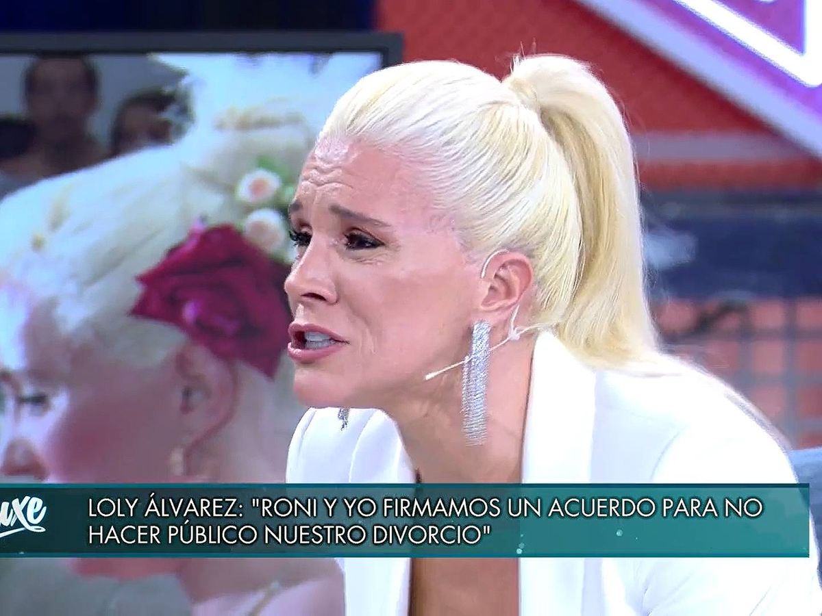 Foto: Loly Álvarez, en 'Sábado Deluxe'. (Telecinco)