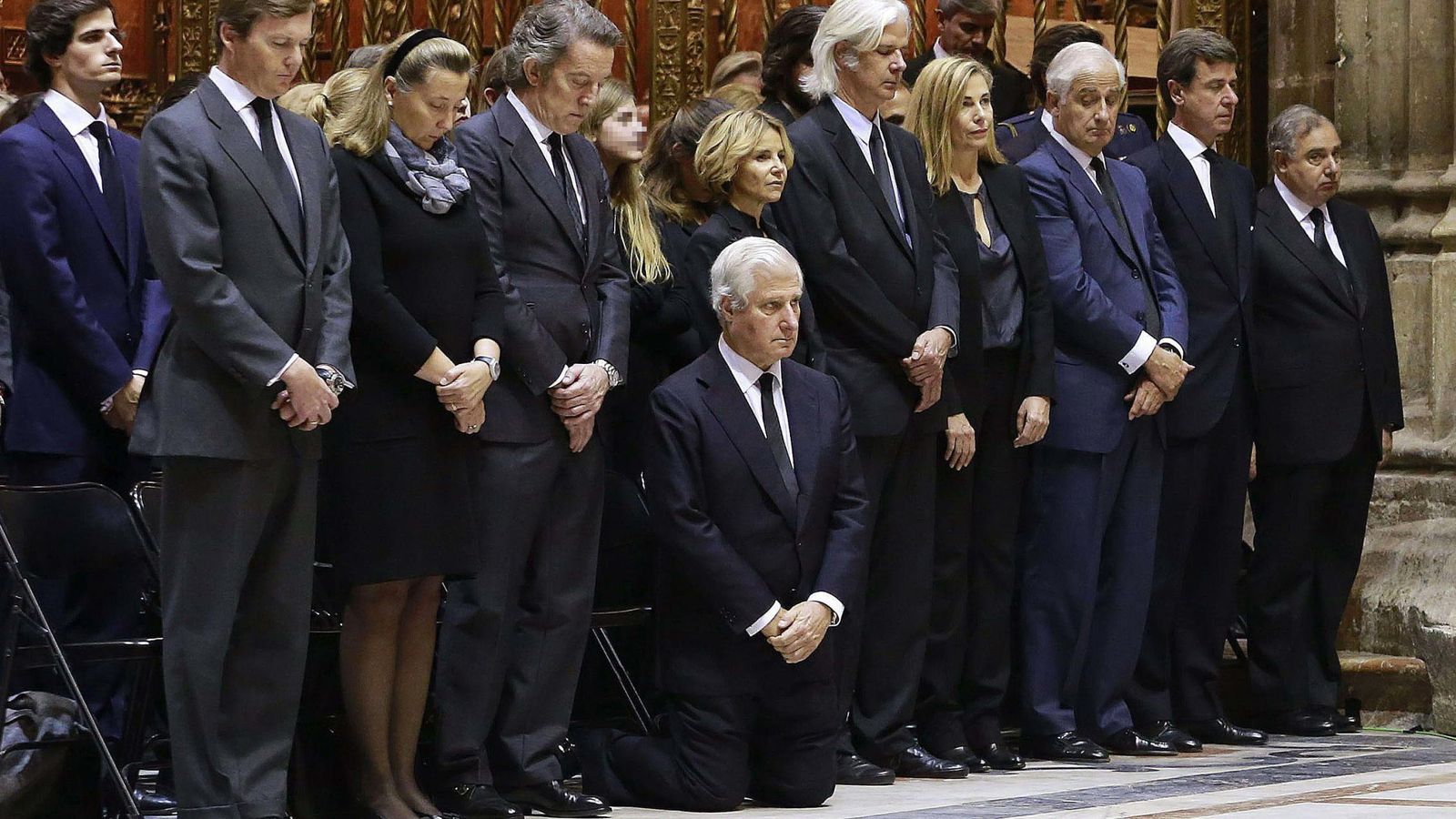 Foto: Funeral por la duquesa de Alba. (EFE)