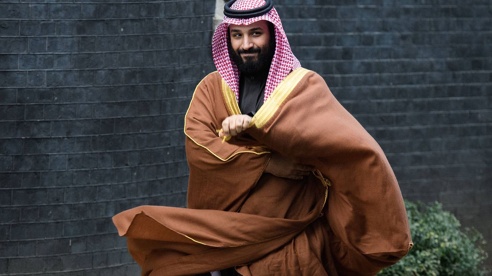 Foto: Mohamed Bin Salman, heredero al trono saudí, en Londres. (Getty)