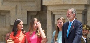 Post de El anillo de Leonor y otros detalles de la visita de la familia real a Santiago