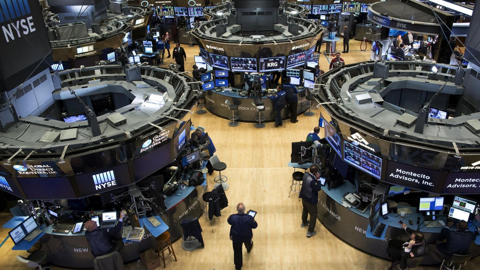 Foto: Los traders trabajando en Wall Street. (Reuters)