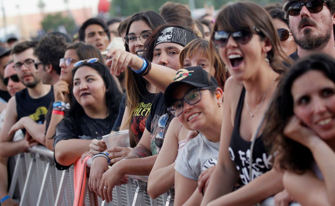 Los asistentes de la segunda edición del Download Festival