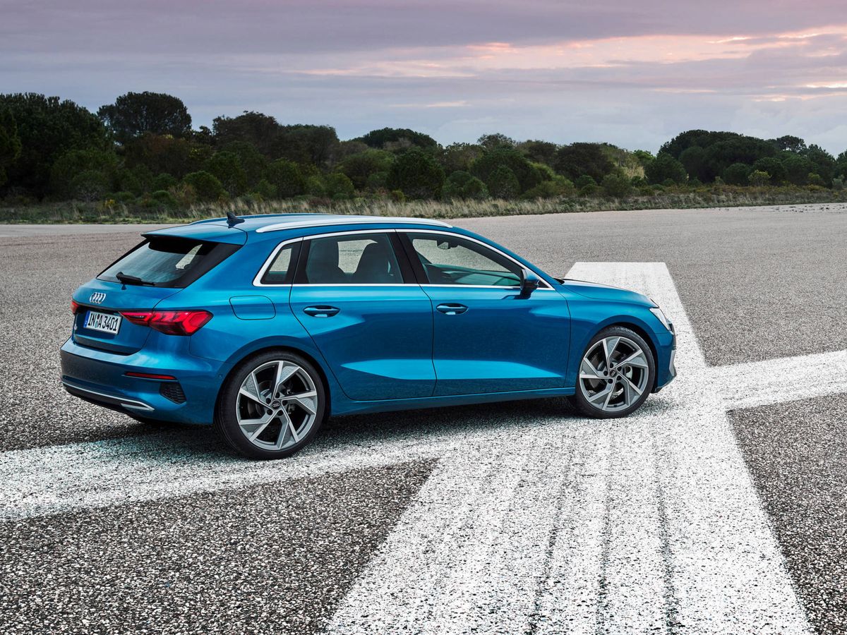 Foto: Estética muy dinámica en el nuevo Audi A3 Sportback para poder competir con BMW y Mercedes. 