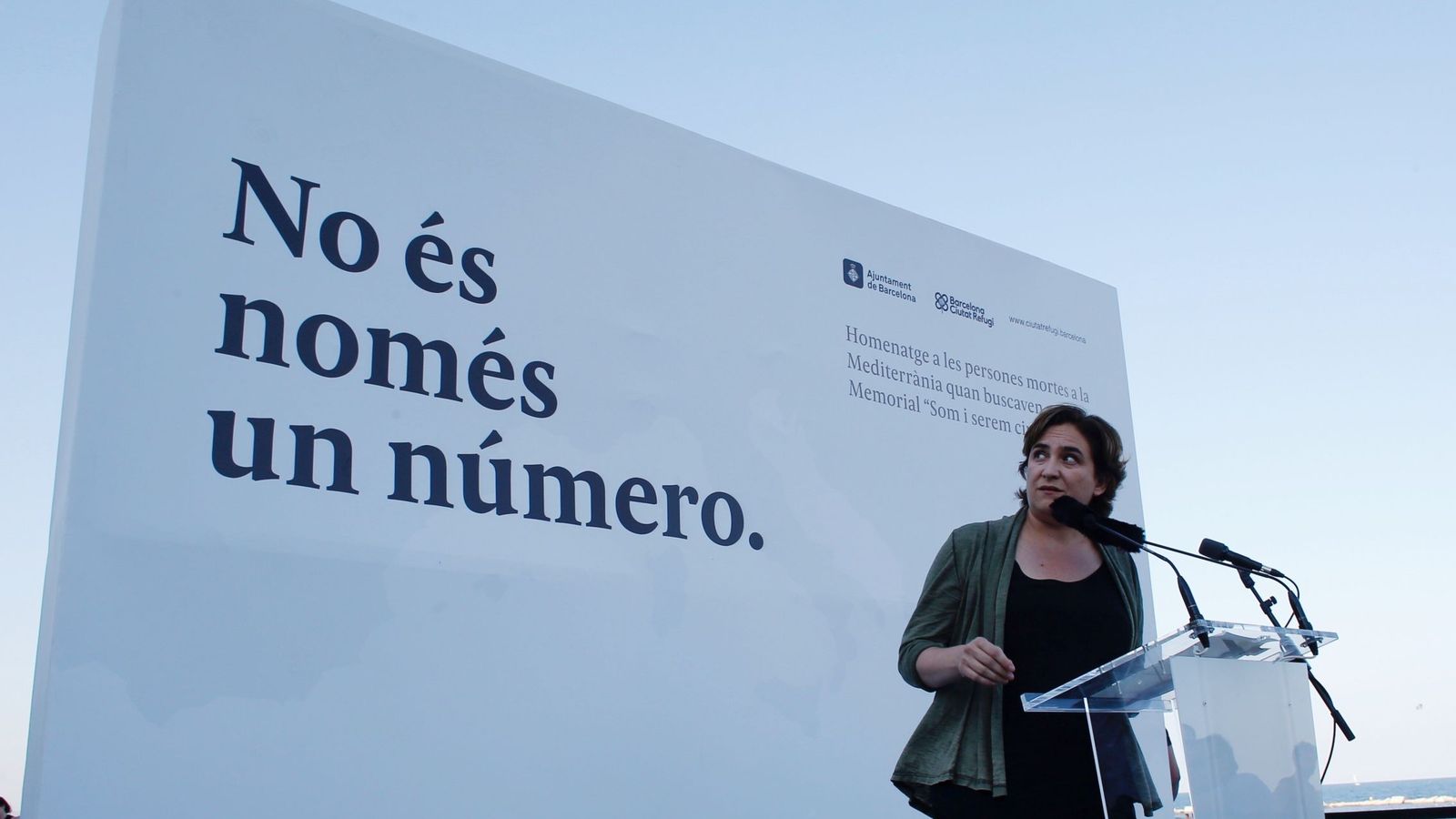 Foto:  La alcaldesa de Barcelona, Ada Colau. (EFE)